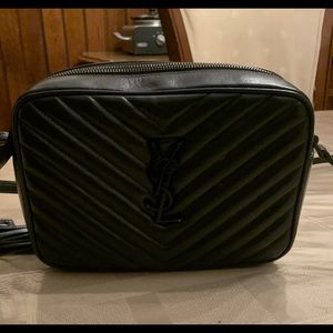 AUTHENTIC YSL SAINT LAURENT Lou Matelassé Calfskin